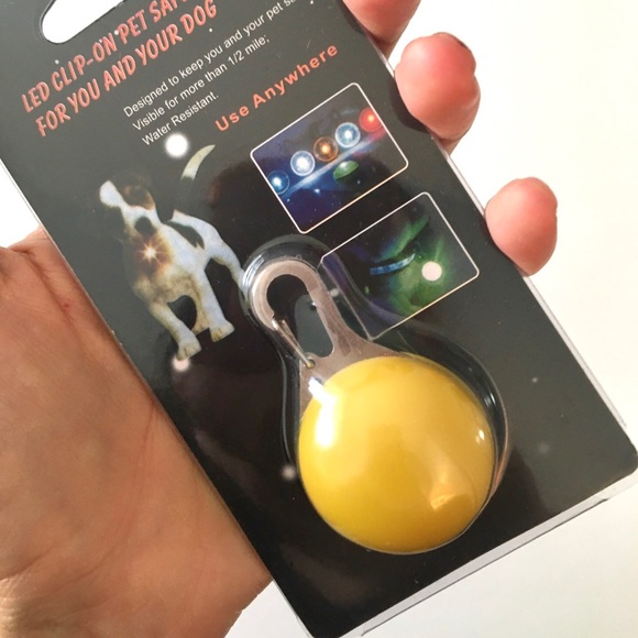 Led Light for Pets NWT - Yellow - Picture 6 of 12